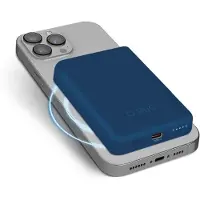SBS TEBB5000MAG1CB - Powerbank - 5000 mAh - Magnetisch MagSafe - Blauw