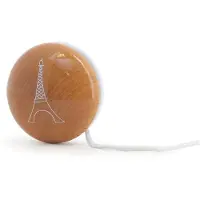 Vilac Yoyo - - Yoyo Eiffeltoren wit - Gelakt hout - Creatie Eiffeltoren - Gemaakt in Frankrijk