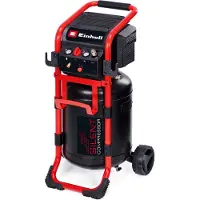 Einhell Elektrische Compressor TE-AC 270/50 Silent - 1650 W - 10 bar - 50 L tank - Aanzuigcapaciteit: 270 l/min - 70 dB (Stiller dan normale compressoren) - Olievrij