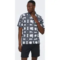 Only & Sons Overhemd 'ONSCAIDEN' donkerblauw / wit