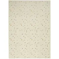 3 Sprouts - Vloerpuzzel - Terrazzo cream - 171 cm x 123 cm