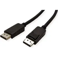 Secomp STANDAARD DisplayPort kabel, DP M/M, zwart, 5 m