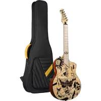 Ortega Tourplayer Series RTPG-LS2 elektrisch-akoestische klassieke gitaar, bermuda design