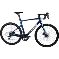 RINOS Odin1.0 Carbon Road - RaceFiets - met Shimano SORA 18 versnellingen en schijfremmen - lichte fiets voor dames en heren - 700 x 40C - Kameleon Blauw-Paars 56