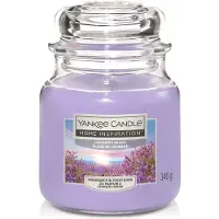 Yankee candle Home Inspiration - Lavender Beach Medium Geurkaars - 75 branduren