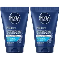 Nivea Men Gezichtsreiniger Protect & Care 2x100 ml Gel