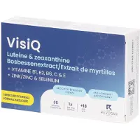 No Brand VisiQ | Luteïne & Zeaxanthine | Tegen vermoeide ogen & blauw licht 30 St Tabletten