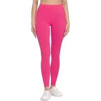 Bellivalini BLV-BLV50-147-LE Dames Leggings - Sport - Vrijetijdsbroek - Lang - Viscose - Sporbroek - Yogabroek - Roze - XL