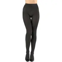 Bellivalini Panty – 180 DEN – Viscose – Zwart – S - BLV-GI-1117