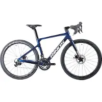 RINOS Odin3.0 Carbon Road - RaceFiets - met SHIMANO 105 ST-R7000 - 22 versnellingen en schijfremmen - lichte fiets voor dames en heren - 700 x 40C - Kameleon Blauw-Paars 58 --2024