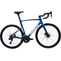 RINOS Odin6.0 Carbon Road - Racefiets - UCI Frameset - met SHIMANO Di2 - 24 versnellingen en schijfremmen - lichte fiets voor dames en heren - 700 x 40C - Kameleon Blauw Paars L