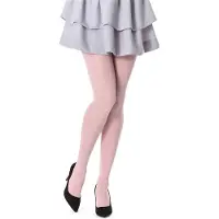 Bellivalini BLV-FI-1002 Dames Panty - 60 DEN - Polyamide - Microvezel - Stoffig Rose – S