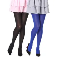 Bellivalini Dames Panty 2 Pak – 100 DEN - Polyamide - Microvezel - Zwart/doornbloem (2verpakking) – S - BLV-FI-1003-2P