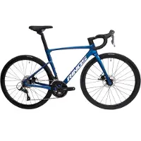 RINOS Odin 1 Carbon Road - RaceFiets - met UCI Frameset- met Shimano SORA 18 versnellingen en schijfremmen - lichte fiets voor dames en heren - 700 x 40C - Kameleon Blauw Paars S-52