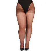 Bellivalini BLV-GI-1125 Dames Panty - 40 DEN -Plus Size - Grote maat - Polyamide - Cappucino - XXL