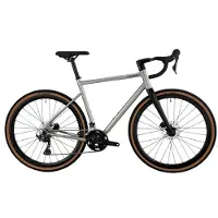 RINOS Atlas3.0 - Titanium Gravelfiets - Gravel Bike - Shimano GRX600 - 22 versnellingen- hydraulische schijfremmen - lichtgewicht - allround fiets voor elk terrein - 54