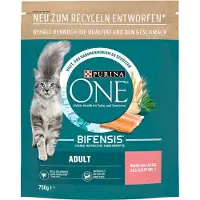Purina One BIFENSIS Adult droogvoer voor katten, rijk aan zalm, (1 x 750g)