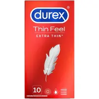 Durex Condooms Thin Feel Extra Thin 10st - 5 Stuks - Voordeelverpakking