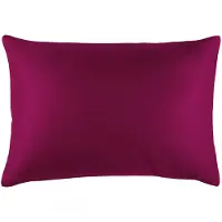De Witte Lietaer Kussensloop Olivia Beet Red - 50 x 70 cm - Rood - Katoen Satijn
