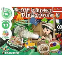 Trefl Science4you Dino Ontdekker: 14 Jurassische Experimenten!