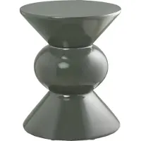 Ebuy24 Iben salontafel hoektafel Ø34cm groen.