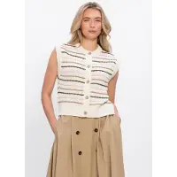 Y.A.S Yasnilo Gebreid Gilet XS EU dames