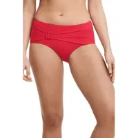 Femilet Sw Bo. Full Brief Std High W. Bright Red Maat: 40 | Bikini's Outlet | Dames | Rood