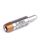 Bernstein Werkzeugfabrik 4-974 Draaimomentadapter Voor insteekgereedschap, Vooringesteld Inbus 0.4 Nm (max)
