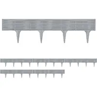 Deuba Bedrand Set van 3 Grijs 11,7m