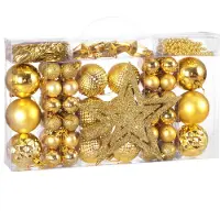 Casaria Kerstversiering Goud 66-delig