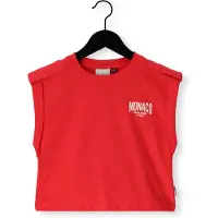 Retour Jeans T-shirt met backprint rood Meisjes Katoen Ronde hals Backprint - maat 146/152