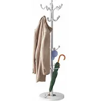 Casaria Kapstok Wit 173cm Gebogen