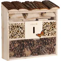 Cadoca Insectenhotel nestkastje 30,5x9,5x31cm