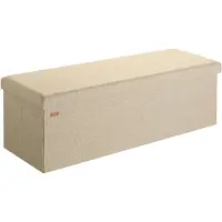 Casaria Opbergbank Beige 115x38x38cm