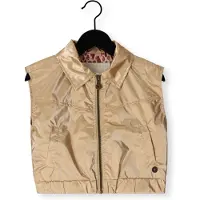 Like Flo gilet goud Meisjes Polyester Klassieke kraag Effen - maat 146/152