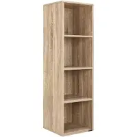 Casaria Boekenkast Skylar Eiken 106x30x30cm