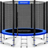Monzana Trampoline 305cm - Incl. Veiligheidsnet & Ladder - Blauw