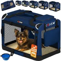 Cadoca Transportbox Donker Marine Blauw S 50x34x36cm
