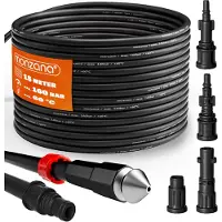 Deuba Rioolreiniging set -15 m 160 bar - incl. 4 Adapters