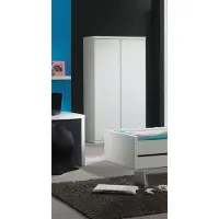 Vipack Lara 2 deurs kleerkast wit