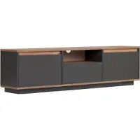 Skye Decor - TV-standaard - Antraciet, Atlantische den - 100% met melamine gecoat spaanplaat - 35 x 167 x 12 cm