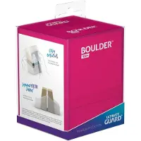 Ultimate Guard Boulder 100+, Deck Case voor 100 Dubbel-Gestoken TCG Kaarten, Rhodoniet, Veilige & Duurzame Opslag