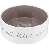 Trixie voerbak pets home taupe 20 cm