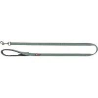 Trixie Hondenriem - Robuust Singelband 100x2 cm - Neopreen Handvat, Oogje voor Penning