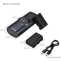 SmallRig 5695 Portable Charger Case Kit for LP-E6P Camera Batteries