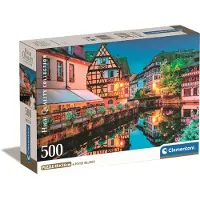 Ginza.se - Puzzel - 500 Stukjes - Strasbourg Oude Stad - Puzzel Voor Volwassenen - High Quality Collection
