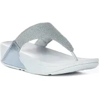 FitFlop Lulu shimmerlux toe-post sandals