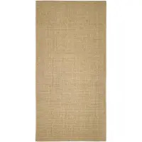 vidaXL Sisalmat voor krabpaal 100x200 cm