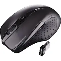 Cherry MW 3000 Muis Draadloos, Radiografisch Infrarood Zwart 5 Toetsen 1750 dpi Ergonomisch