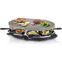 Princess 162720 Raclette 8 Oval & Grill